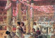 Alma-Tadema, Sir Lawrence Caracalla and Geta (mk23) china oil painting reproduction